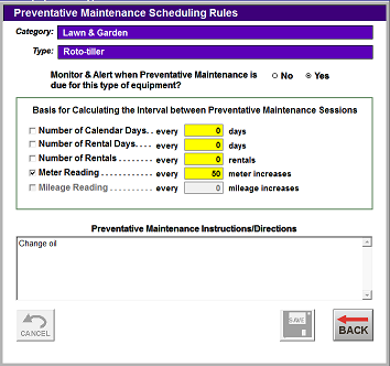 equipment rental software